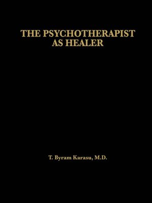 cover image of The Psychotherapist as Healer